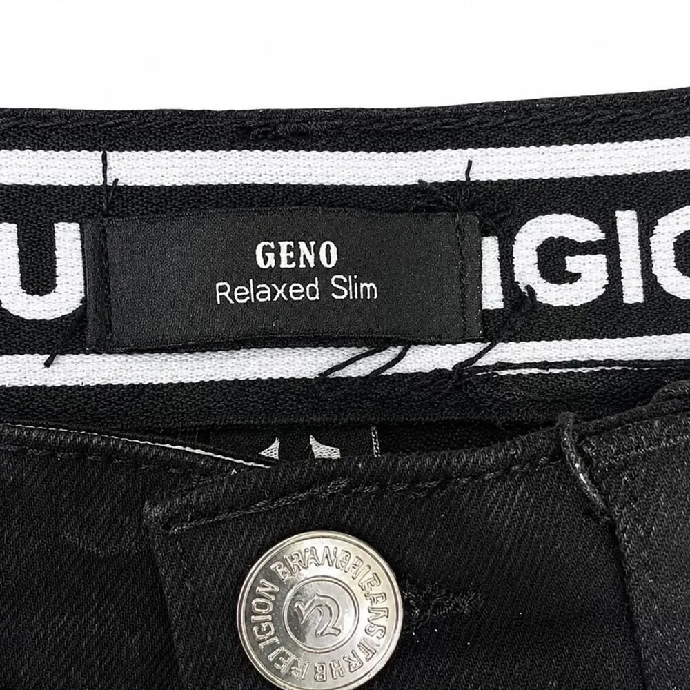 True-religion Men's Black Trousers